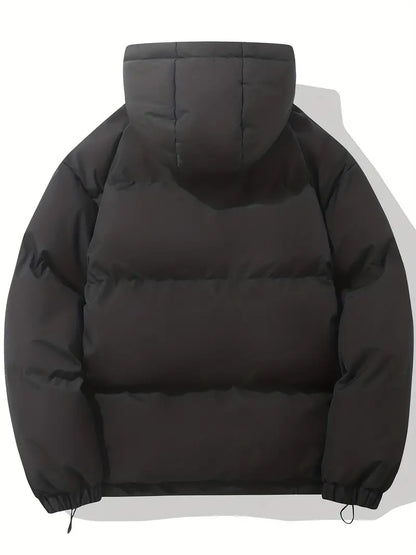 Giacca Invernale Imbottita Unisex con Cappuccio Calda Stile