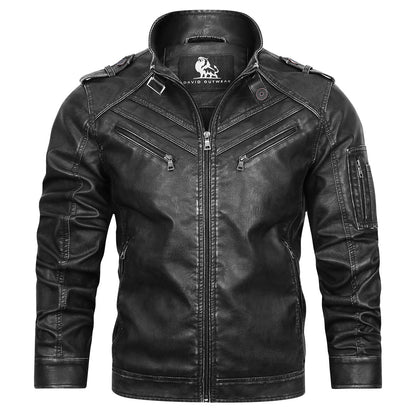 Giacca Uomo in Pelle Vestibilità Classica