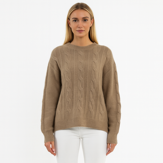 Maglione Donna in Maglia Caldo Manica Lunga - Brentozzi