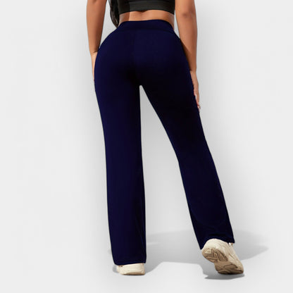 Pantaloni Jogging Donna in Tessuto Stretch Slim Fit