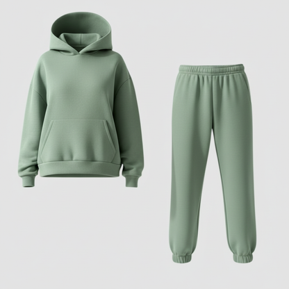 Completo Donna Girocollo e Pantaloni Abbinati