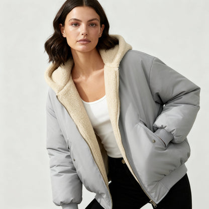 Giacca Donna Oversize Taglio Ampio Volume Definito