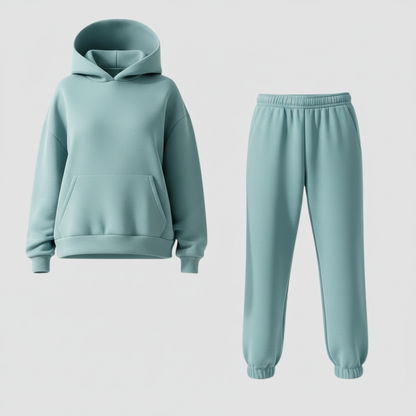 Completo Donna Girocollo e Pantaloni Abbinati