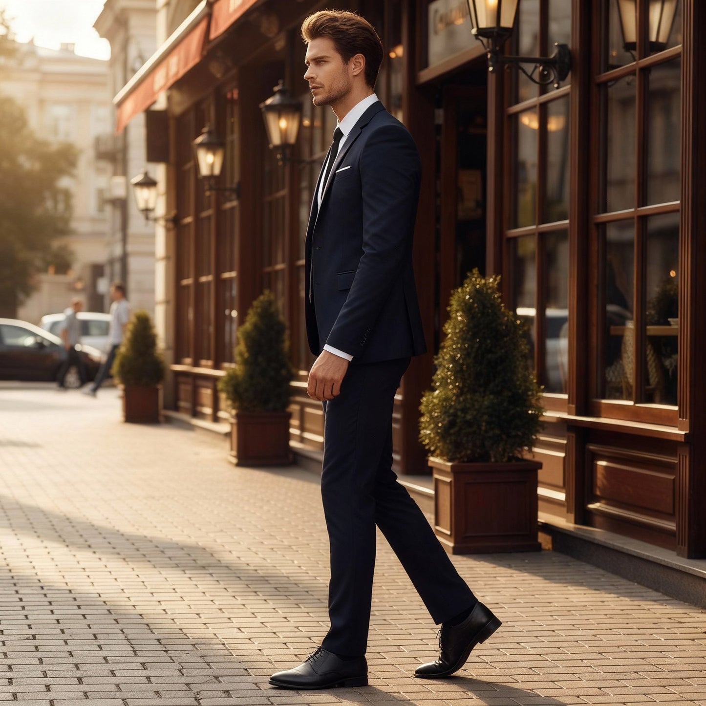 Completo Uomo Due Pezzi Giacca e Pantaloni Regular Fit