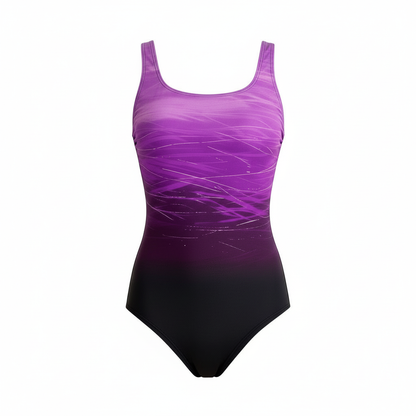 Costume Intero Donna con Linee Strutturate Sagomato