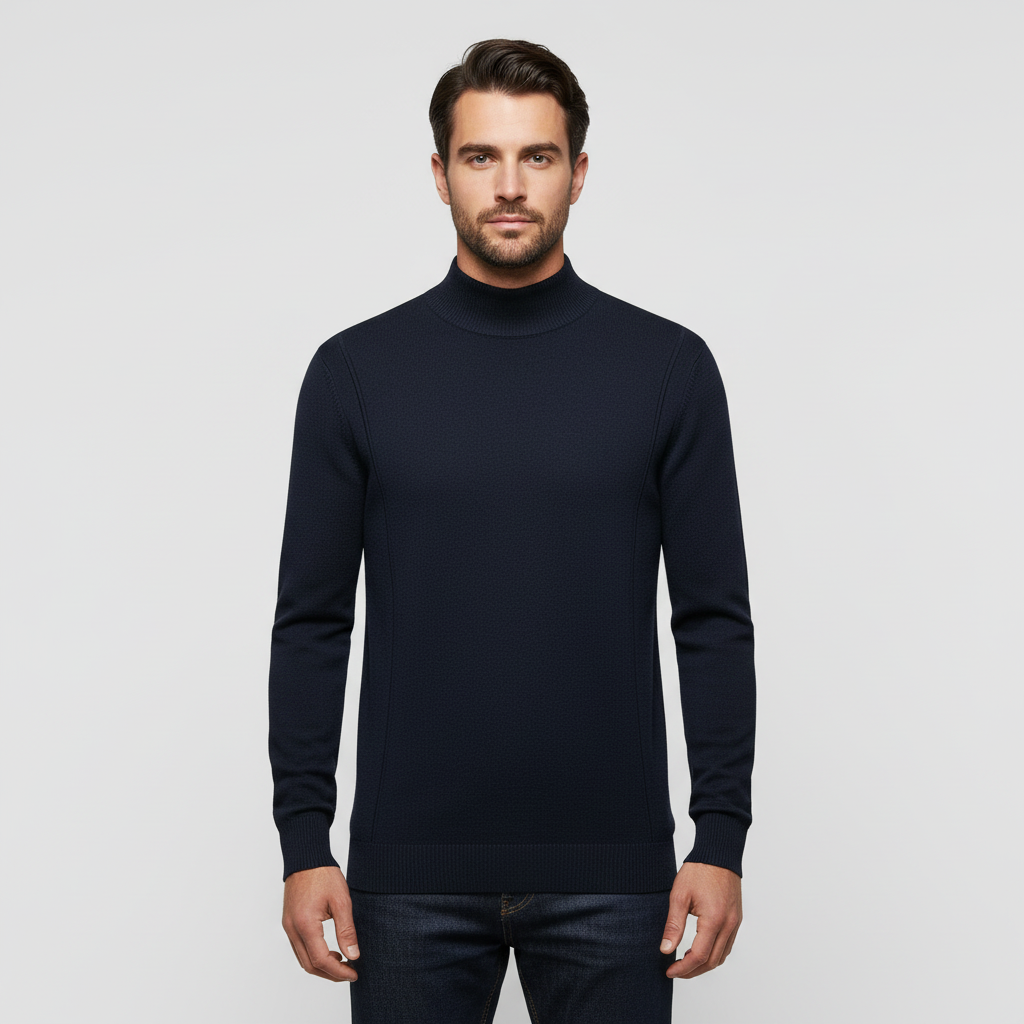 Maglione Uomo Classico Girocollo Regular Fit - Brentozzi