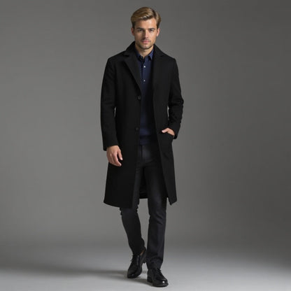 Cappotto Uomo Invernale Classico Slim Fit