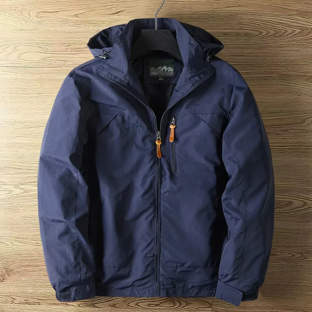 Giacca Uomo Outdoor Impermeabile Traspirante Antivento Funzionale