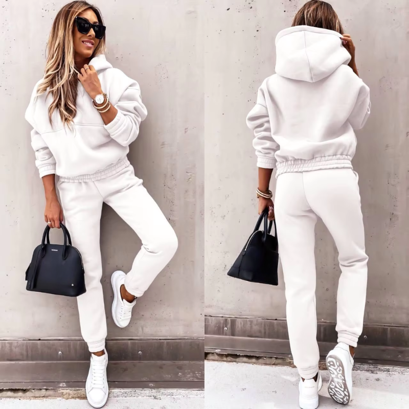 Completo Sportivo Donna Invernale Due Pezzi Caldo