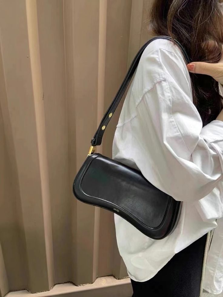 Borsa a Spalla Donna in Ecopelle Minimalista Elegante Quotidiana