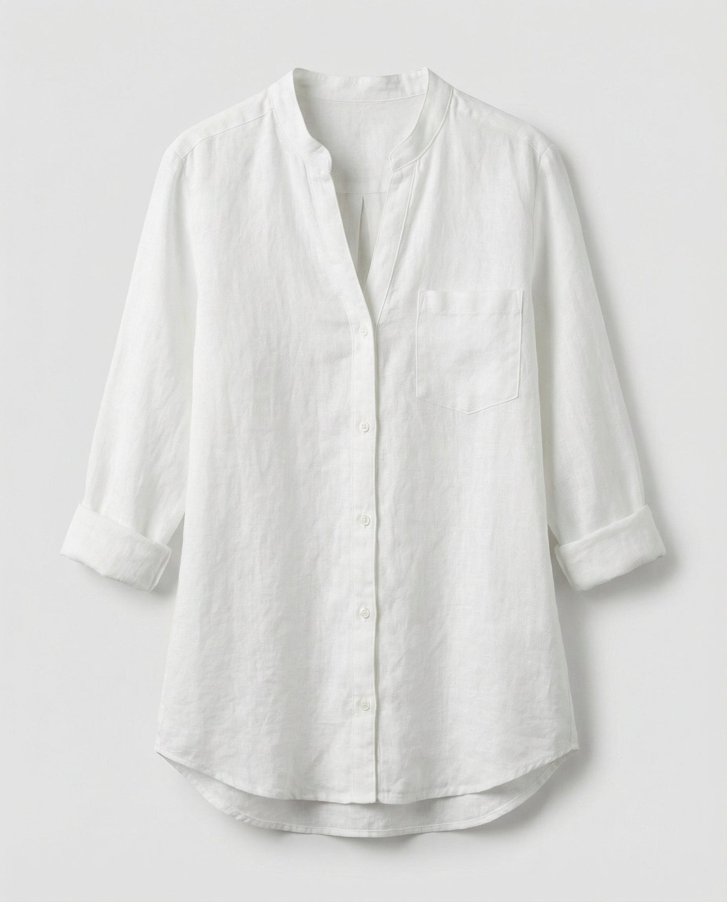 Camicia Donna Cotone Vestibilità Larga