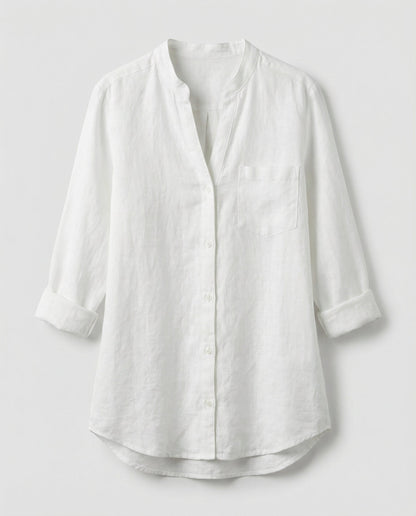 Camicia Donna Cotone Vestibilità Larga