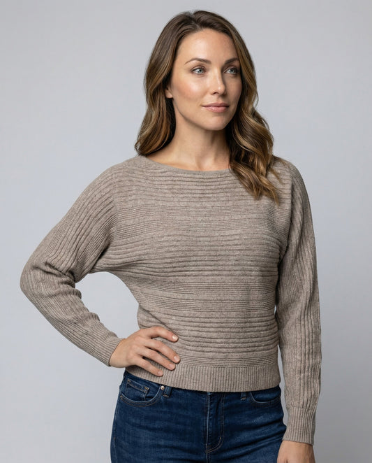 Blusa Donna Manica Pipistrello Vestibilità Comoda - Brentozzi