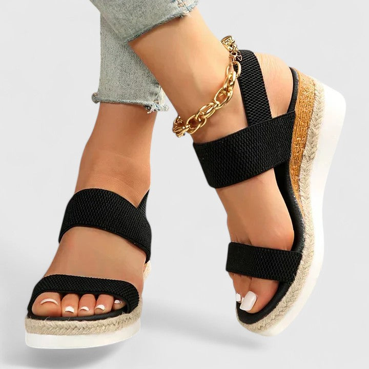Sandali Donna Orthopedici Platform con Cinturini