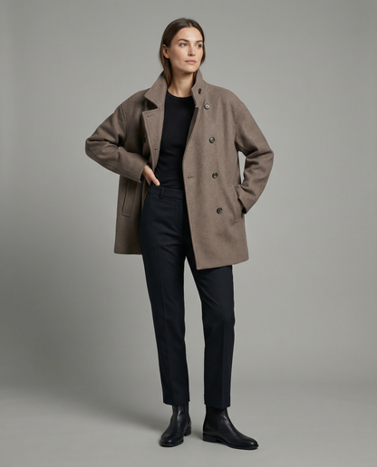 Giacca Donna Crop Stile Moderno - Brentozzi