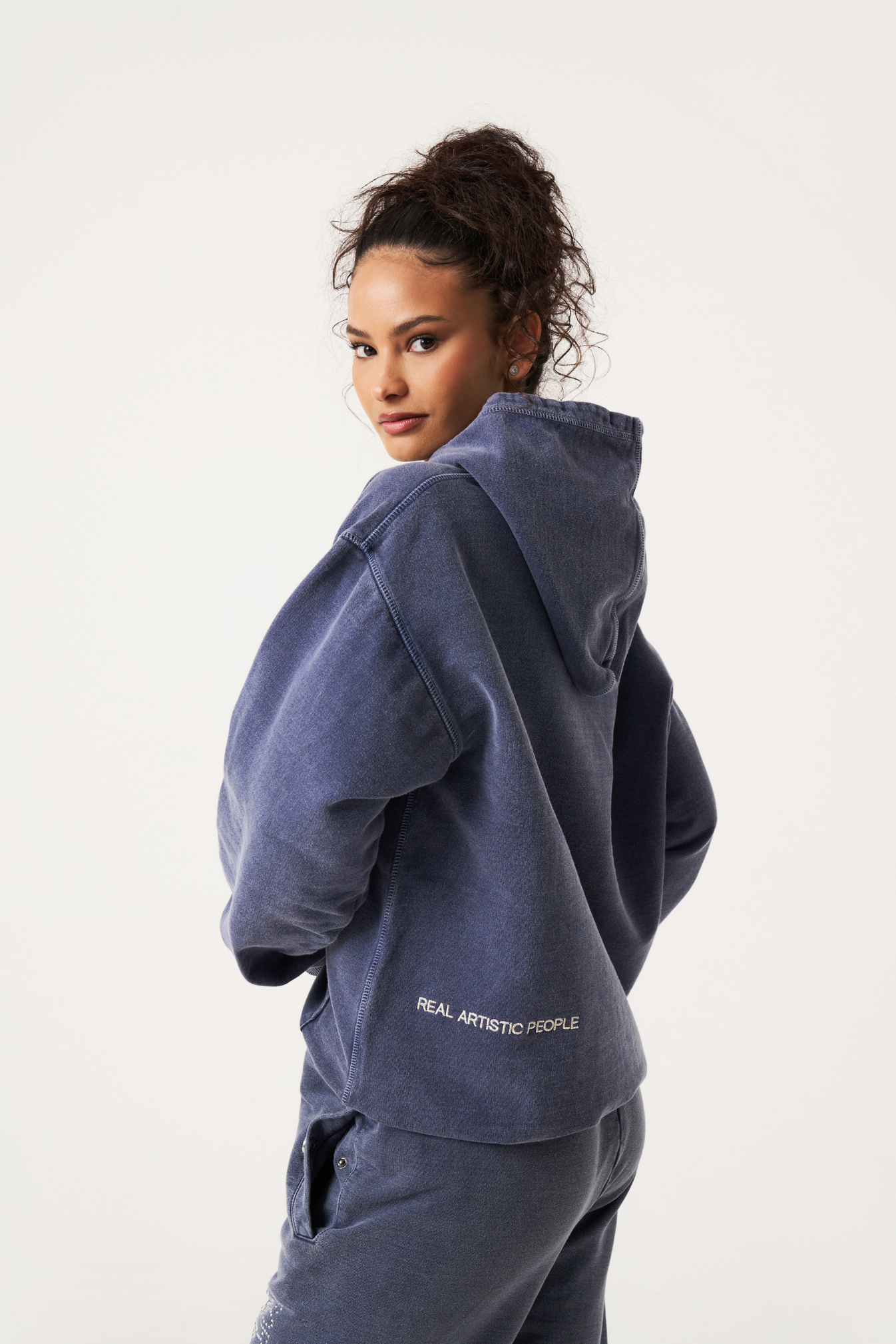 Felpa Unisex con Cappuccio Stile Casual