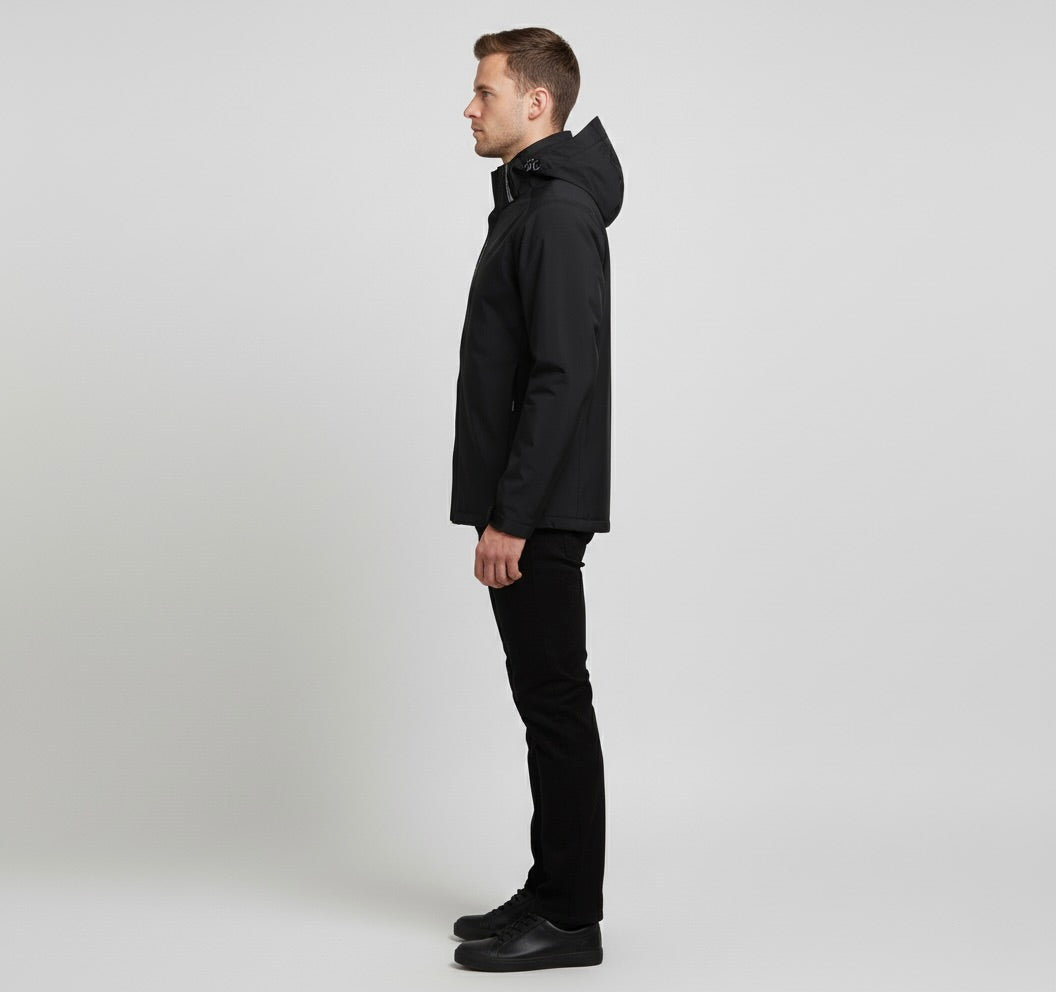 Giacca Outdoor Uomo Impermeabile Vestibilità Regolare