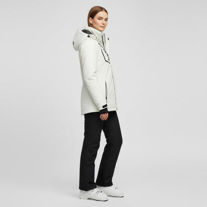 Completo Sci Donna Giacca e Pantaloni Imbottiti Invernale