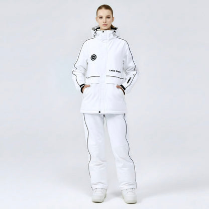 Tuta Sci Unisex Set Due Pezzi Impermeabile Invernale