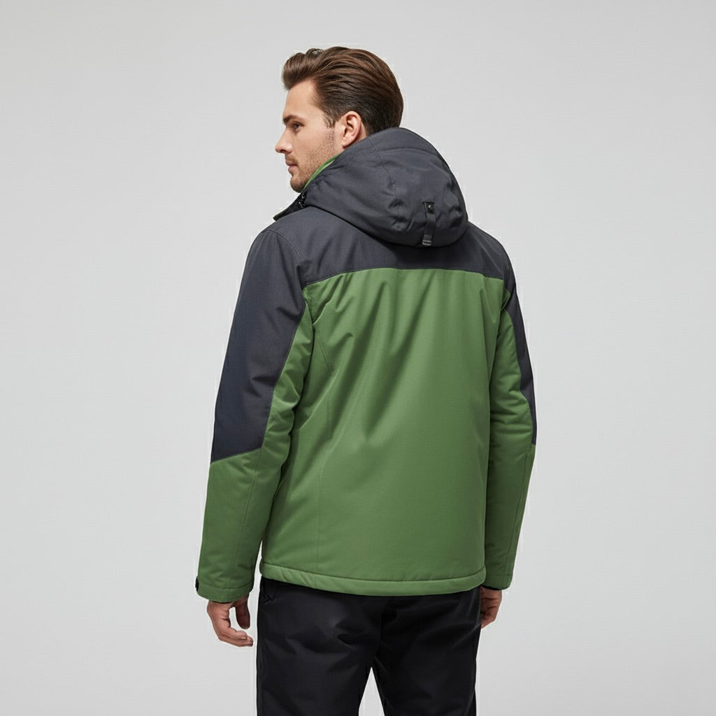 Completo Sci Uomo Giacca e Pantaloni Impermeabili