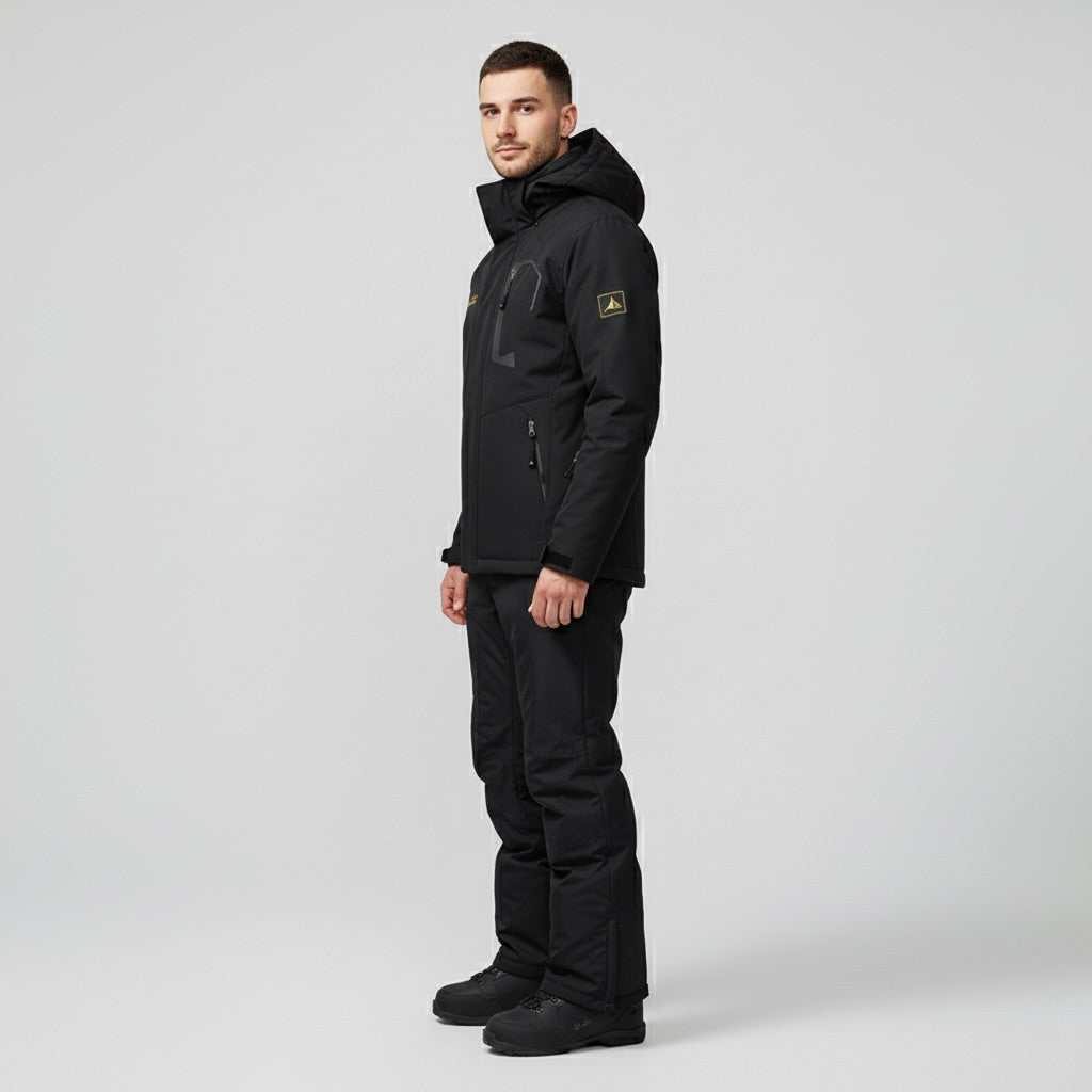 Completo Sci Uomo Giacca e Pantaloni Impermeabili