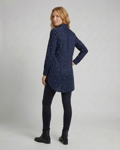 Camicia Donna Slim Fit Stampa Motivo