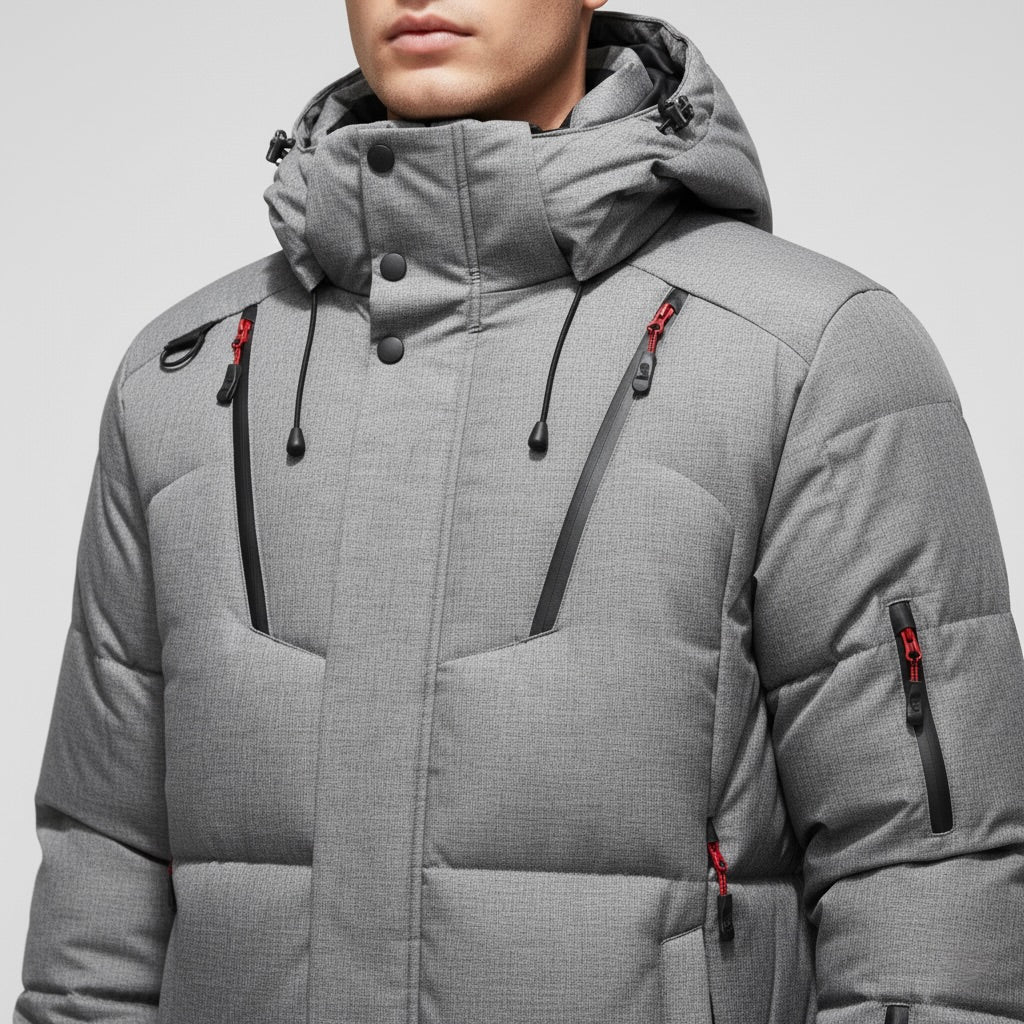 Completo Sci Uomo Giacca e Pantaloni Impermeabili
