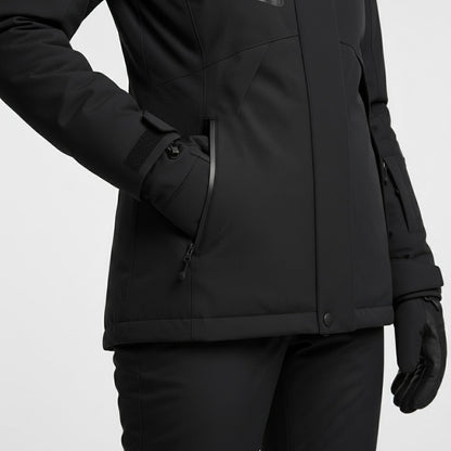 Completo Sci Donna Giacca e Pantaloni Impermeabili Slim