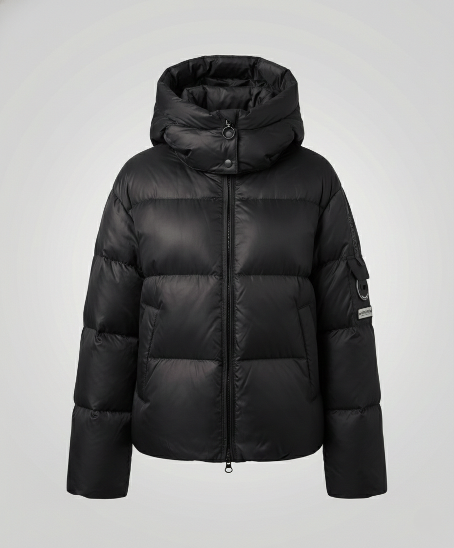Piumino Donna Imbottitura Piuma Taglio Regular