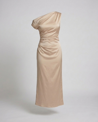Abito Asimmetrico Donna Monospalla Elegante