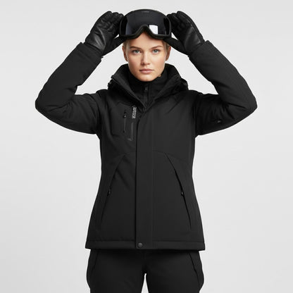 Completo Sci Donna Giacca e Pantaloni Impermeabili Slim