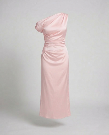 Abito Asimmetrico Donna Monospalla Elegante