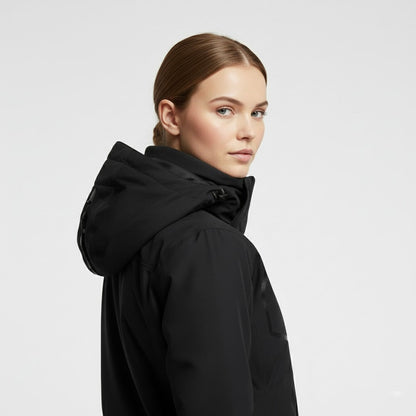 Completo Sci Donna Giacca e Pantaloni Impermeabili Slim