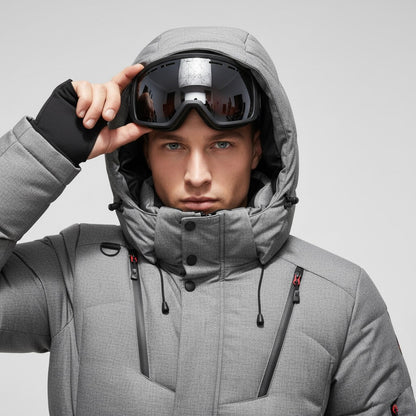 Completo Sci Uomo Giacca e Pantaloni Impermeabili