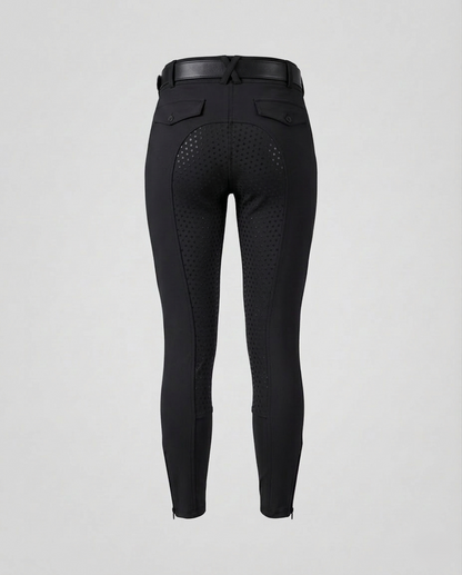 Pantaloni Equitazione Donna con Silicone Grip Full