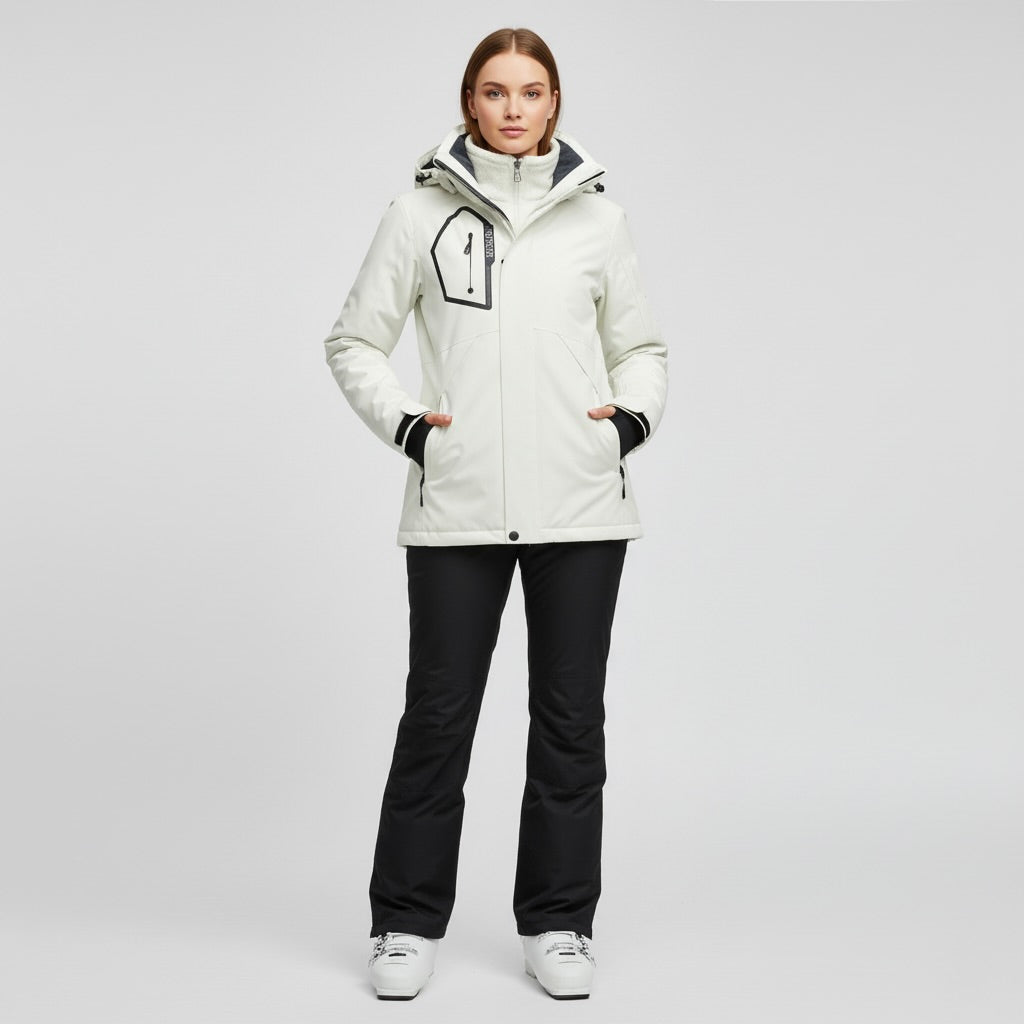 Completo Sci Donna Giacca e Pantaloni Imbottiti Invernale - Brentozzi