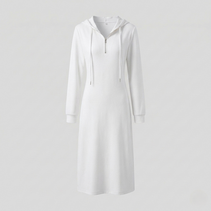 Abito Midi Donna in Jersey Manica Lunga
