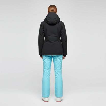 Completo Sci Donna Giacca e Pantaloni Impermeabili