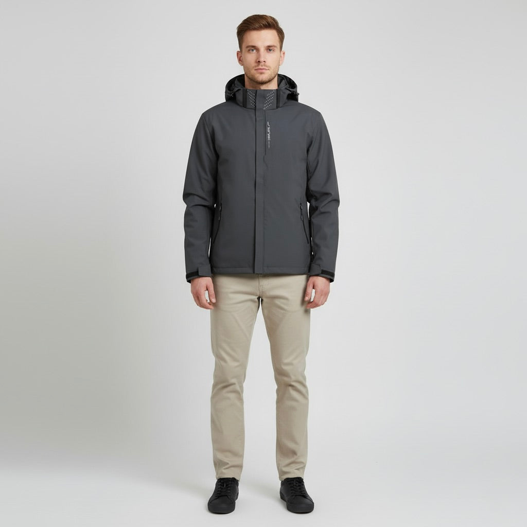 Giacca Uomo Tecnica Traspirante per Viaggio e Outdoor - Brentozzi