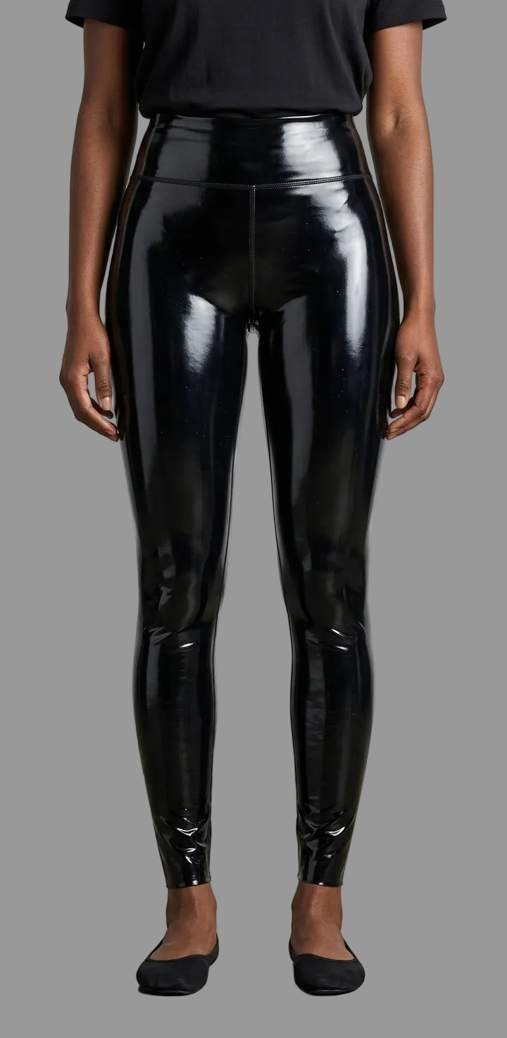 Leggings Donna Vita Alta Tessuto Elasticizzato Slim Fit - Brentozzi