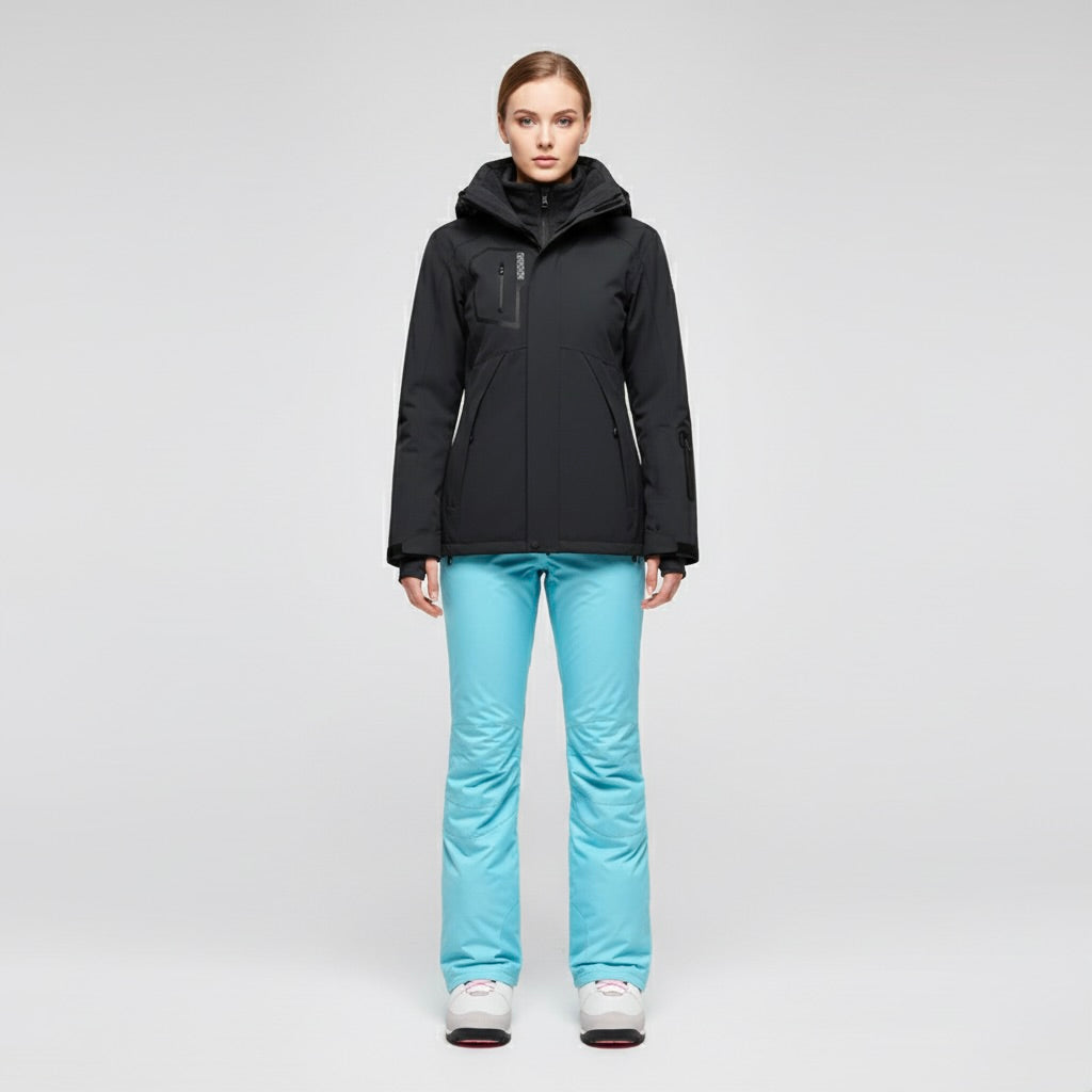 Completo Sci Donna Giacca e Pantaloni Impermeabili - Brentozzi
