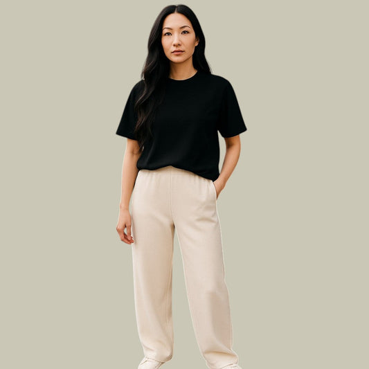 Pantaloni Donna in Maglia Vestibilità Comoda - Brentozzi