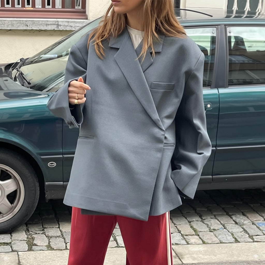Giacca Donna Elegante Vestibilità Classica
