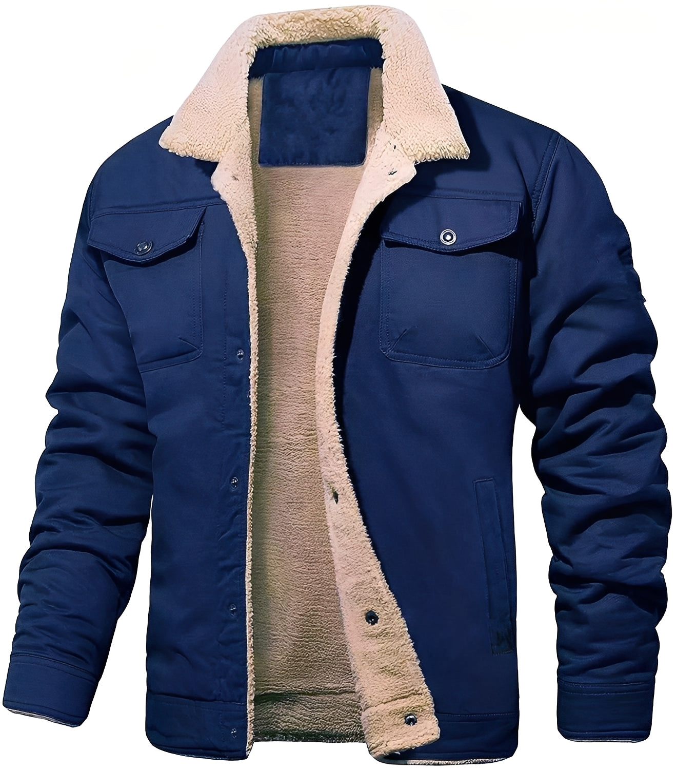 Giacca Bomber Leggera Con Fodera Per Uomo | Naxter Blu