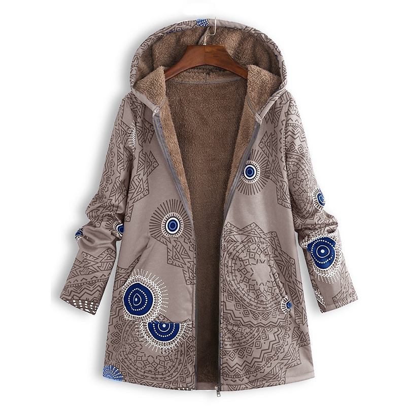 Giacca Donna Lunga Primaverile con Cappuccio e Tasche - Elegante e Versatile per Ogni Occasione 7