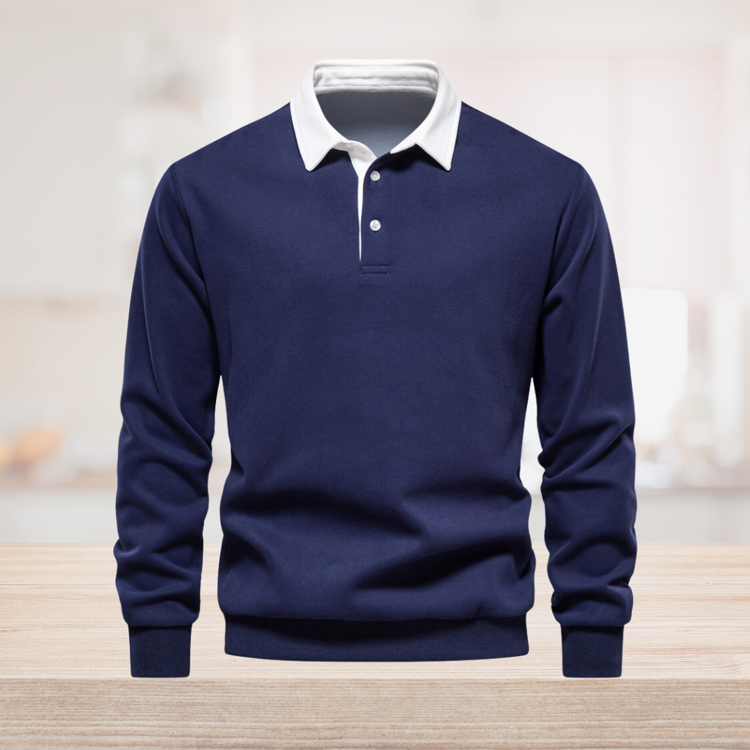 Polo Uomo Manica Lunga Colletto Classico - Brentozzi