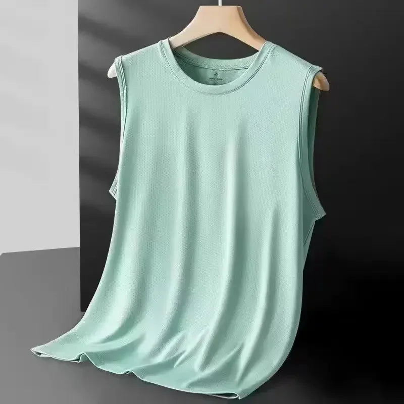 Gilet Estivo Uomo in Maglia di Seta Leggera - Vesarelli