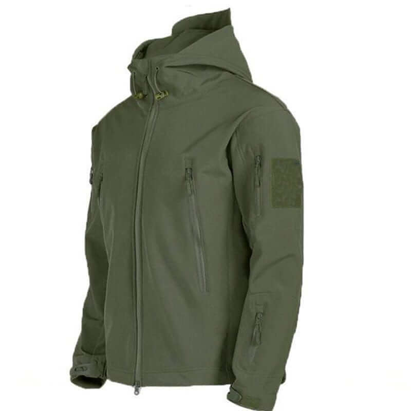 Completo Uomo Softshell Giacca e Pantaloni Cargo Outdoor Autunno