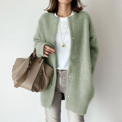 Cardigan Donna in Cashmere Elegante Slim