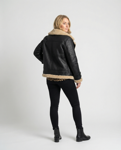 Giacca Biker Uomo Imbottita Calda